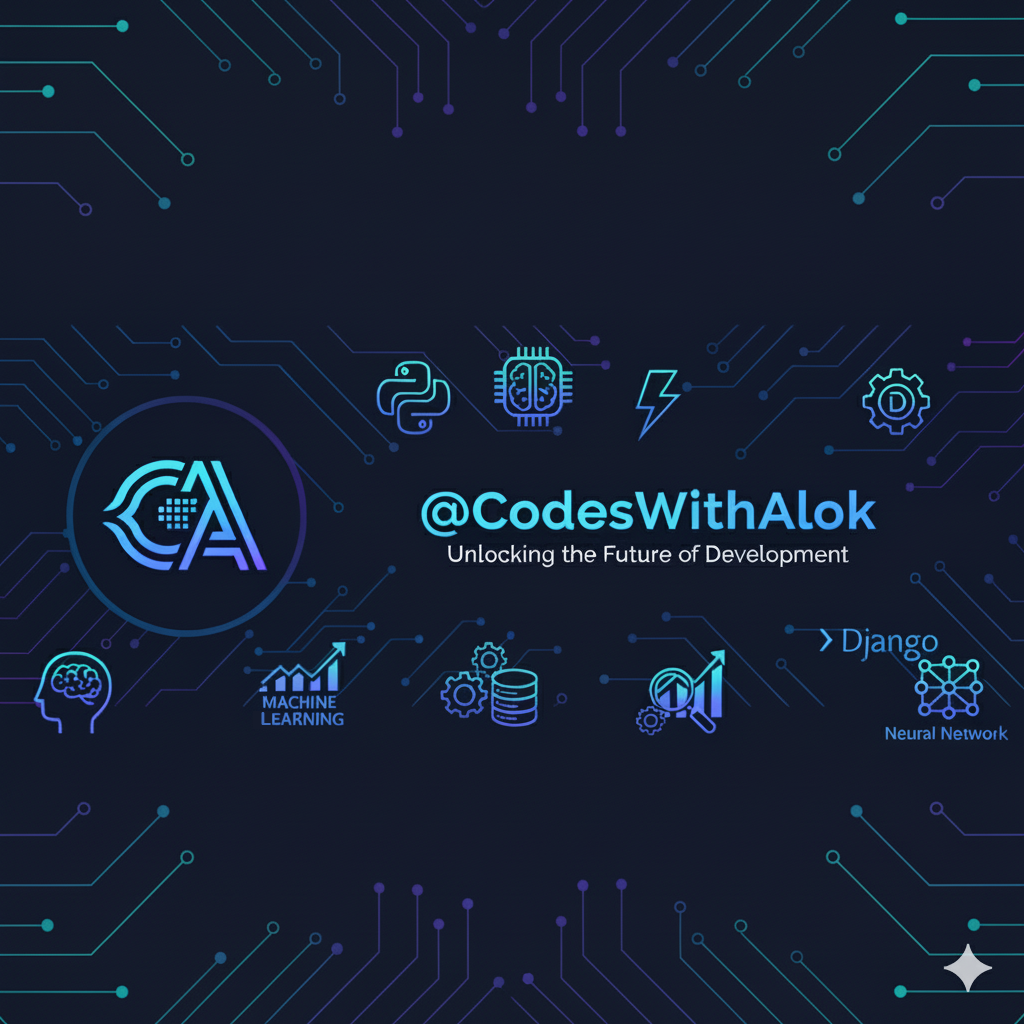 CodesWithAlok Logo