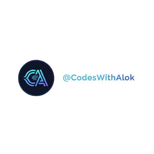 CodesWithAlok Logo